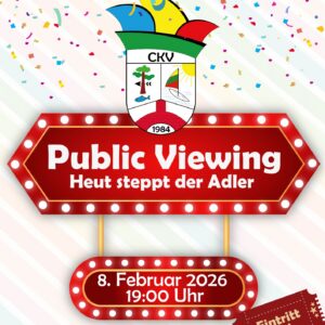 Public Viewing "Heut steppt der Adler" 2026
